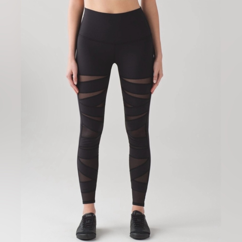 Lululemon Tech Mesh High Rise Leggings